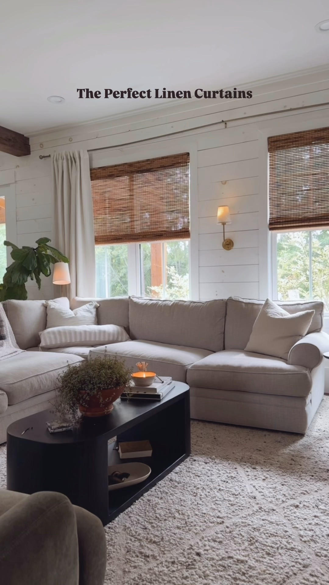 The perfect linen curtain for lived in luxury with @Quince  #quincepartner

#LTKdayinmylife #LTKHome #LTKSaleAlert
