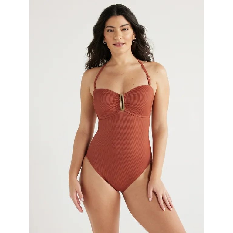 Sofia by Sofia Vergara Women's and Plus Margie One Piece Swimsuit, Sizes XS-3X - Walmart.com | Walmart (US)