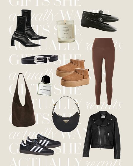 Gift ideas for her 🖤 ones she actually wants

#LTKHoliday #LTKshoecrush #LTKGiftGuide