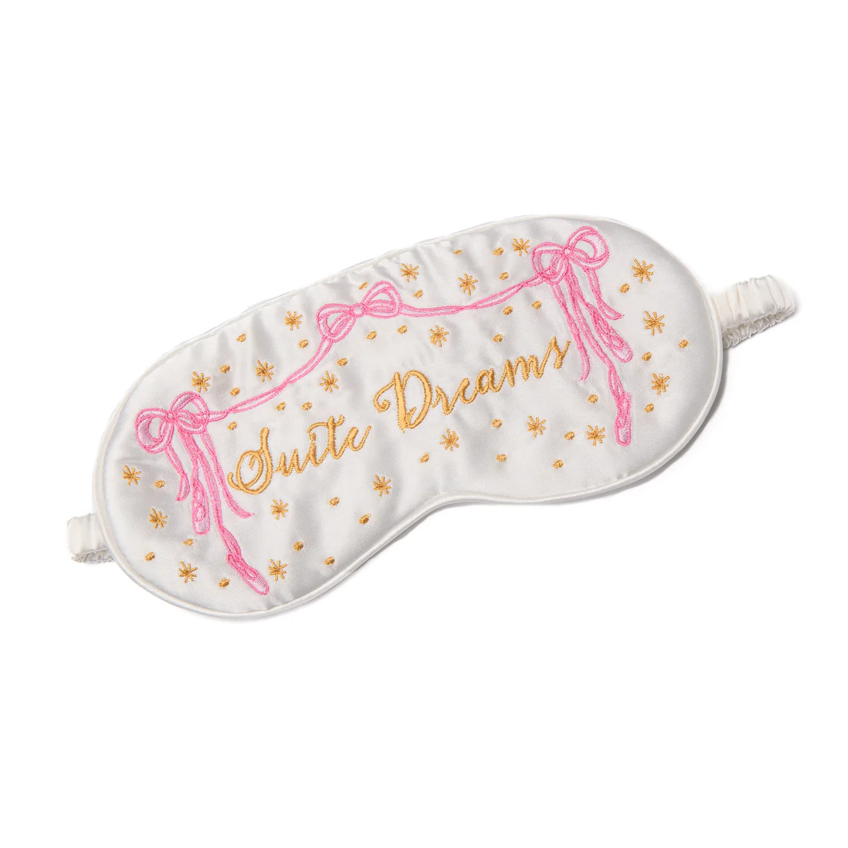 Satin Sleep Mask with Ballet Embroidery | Over The Moon Gift