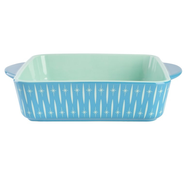 Wanda June Home Retro Renegade Teal 8x8 Stoneware Square Baker  by Miranda Lambert | Walmart (US)