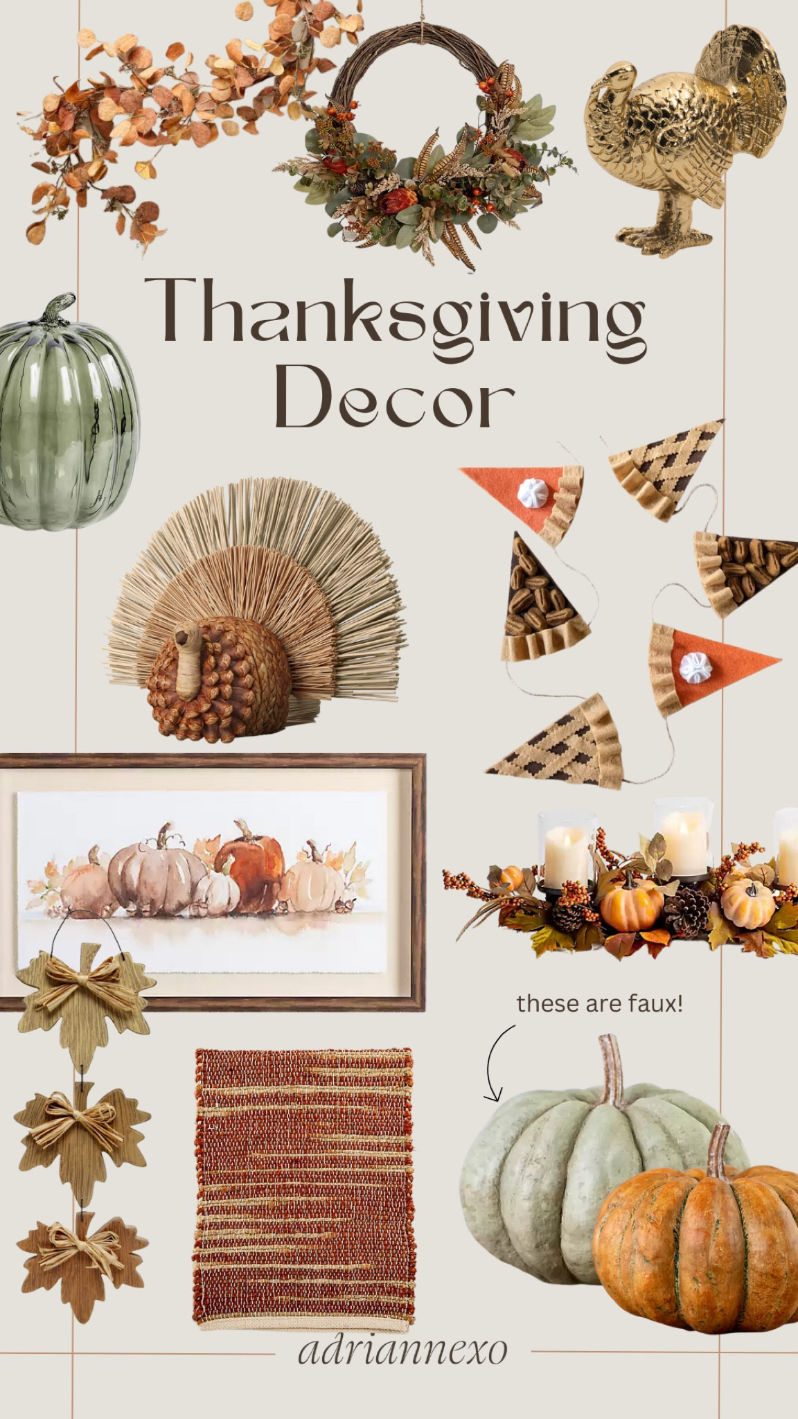 Thanksgiving decor findsTurk

#LTKSeasonal #LTKHoliday #LTKhome