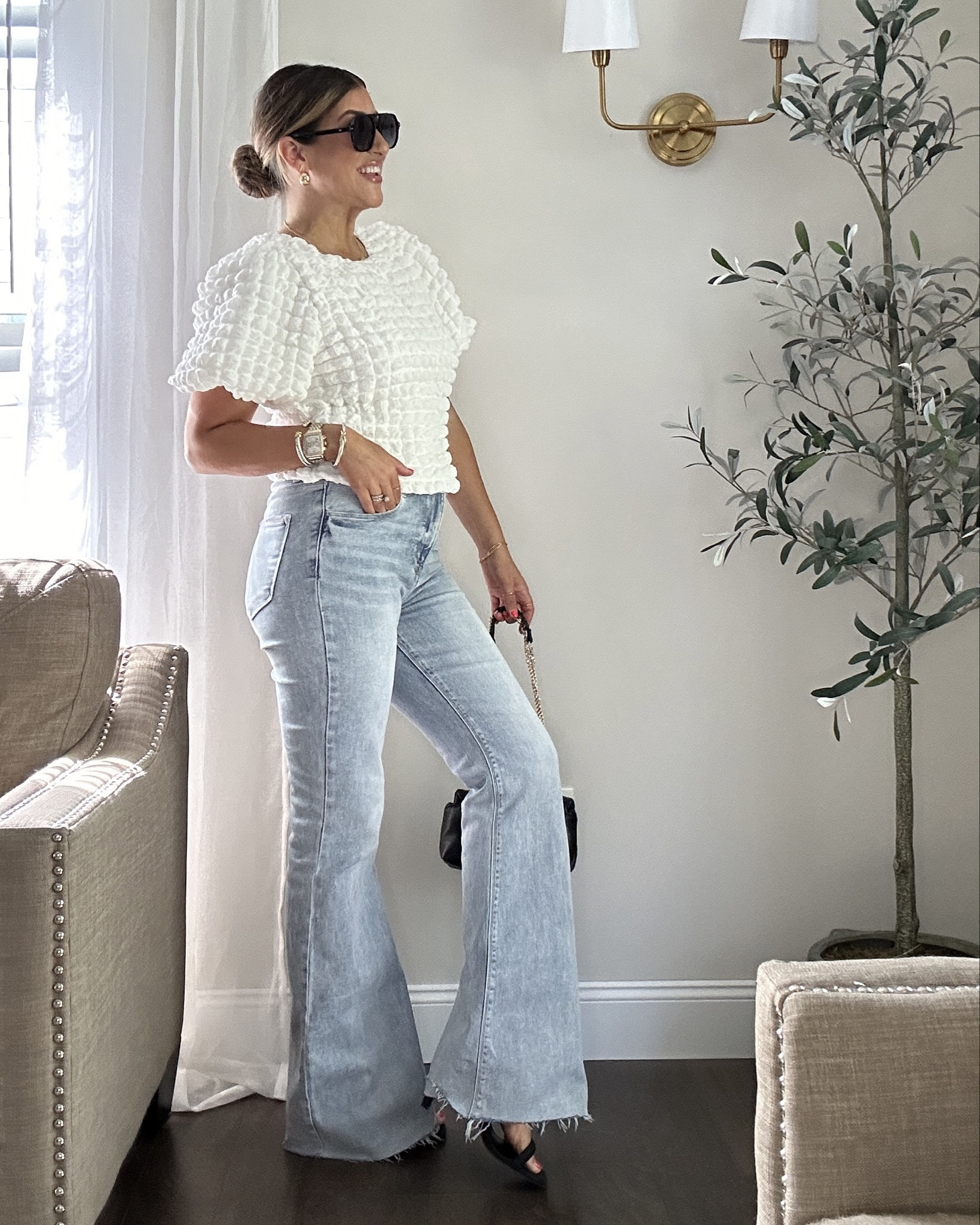 The cutest haul from Avara! Wearing small in bubble top, med in tank top, med in bodysuit, med in dress and med in bottoms /  size 28 jean. Fits TTS. Use my code LAURENHORN15 for 15% OFF! Xx

#LTKSeasonal #LTKtravel #LTKstyletip