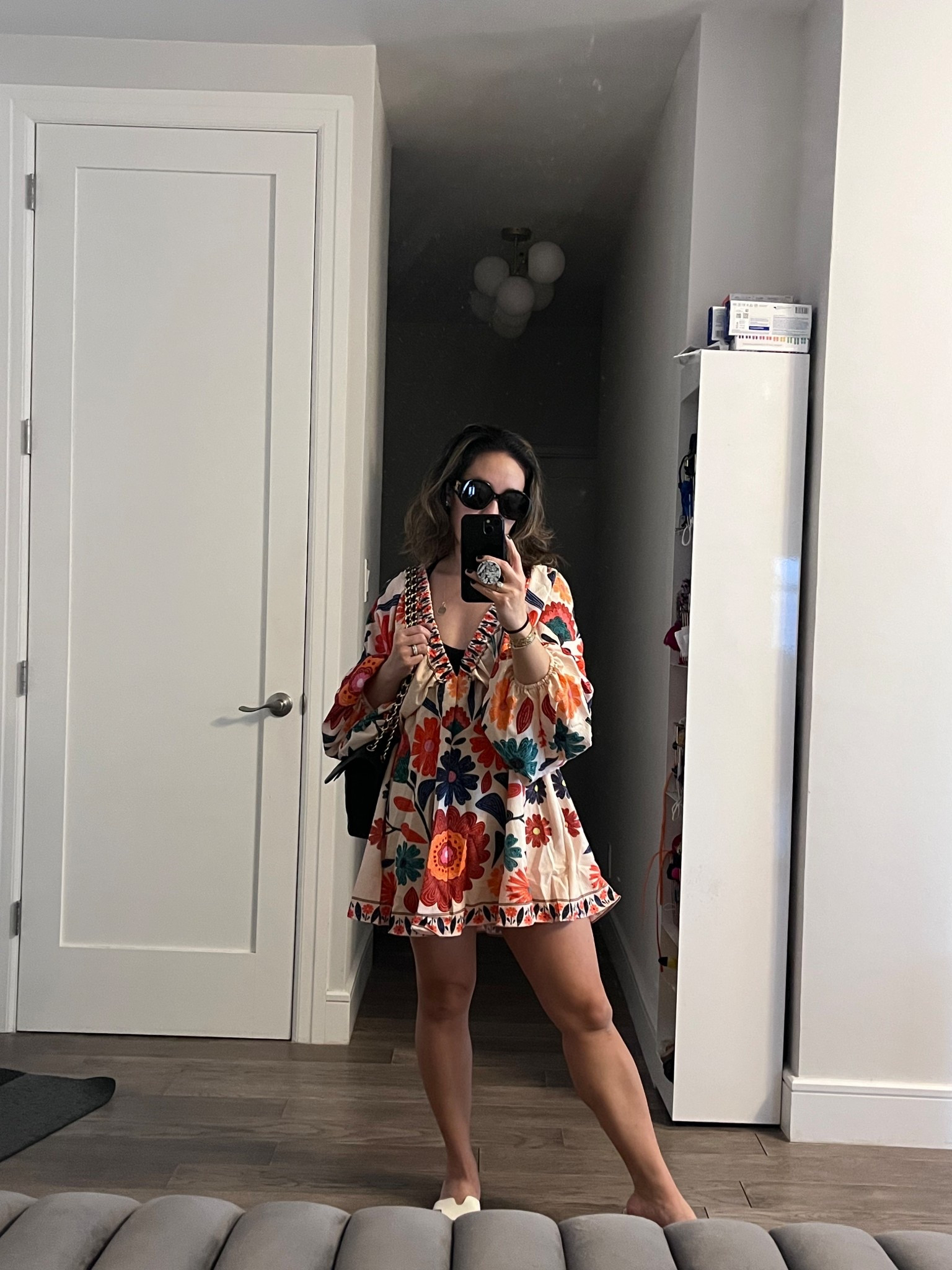 Such a good dress! It looks complicated to put on. Once it’s on, it’s amazing. I’m wearing an xs. The v is low in the front.

#LTKdayinmylife #LTKootd #LTKTravel