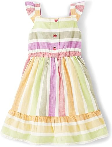 Gymboree Girls and Toddler Flutter Sleeve Dresses | Amazon (US)