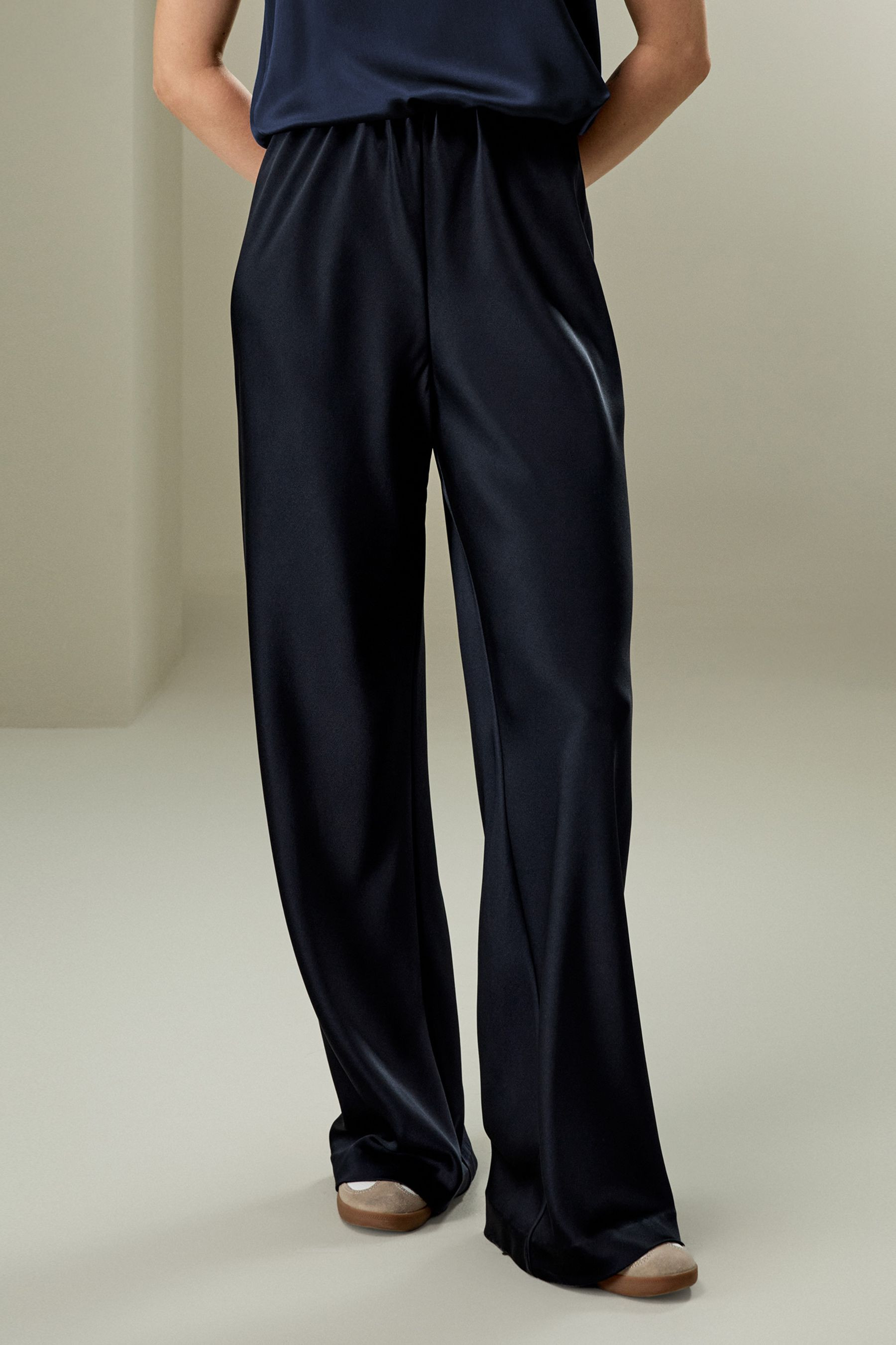 Full bias cut silk pants | LILYSILK