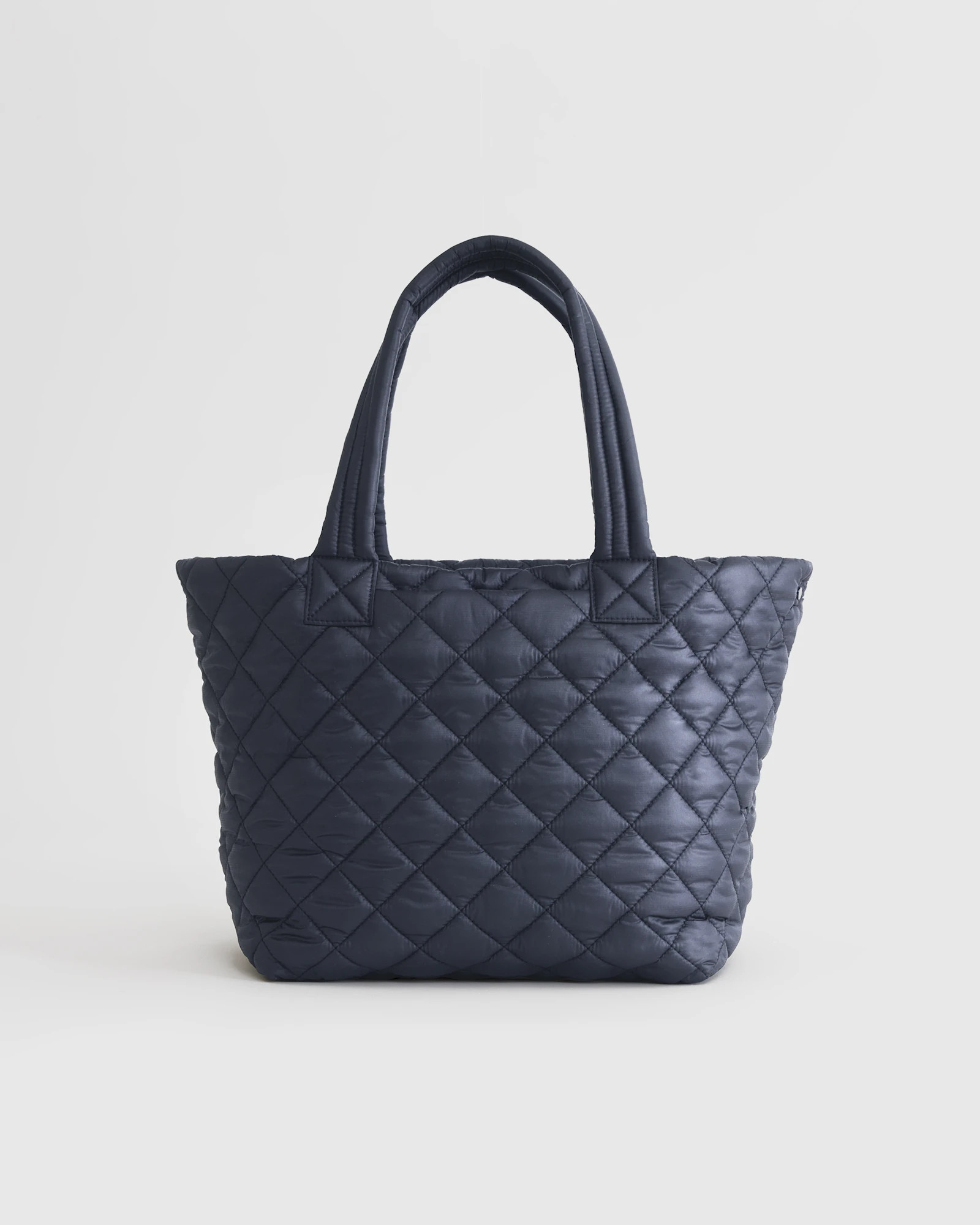 Quince | Women's Transit Quilted Carry-All Tote in Black, Recycled Polyester | Quince
