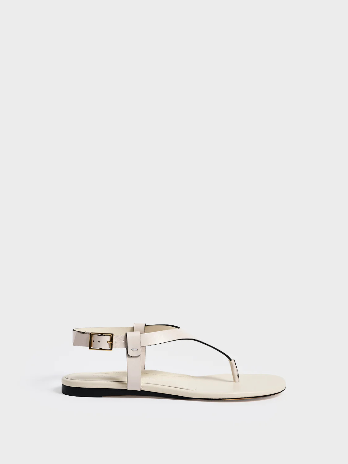 Solana Thong Sandal | Ivory | Marion Parke