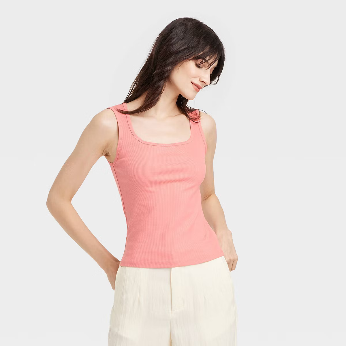 Women's Ribbed Tank Top - A New Day™ | Target