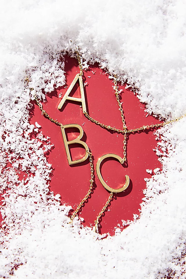 Monogram Pendant Necklace | Anthropologie (US)