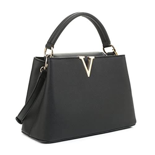 EVVE Women's Small Satchel Bag Classic Top Handle Purses Fashion Crossbody Handbags with Shoulder... | Amazon (US)