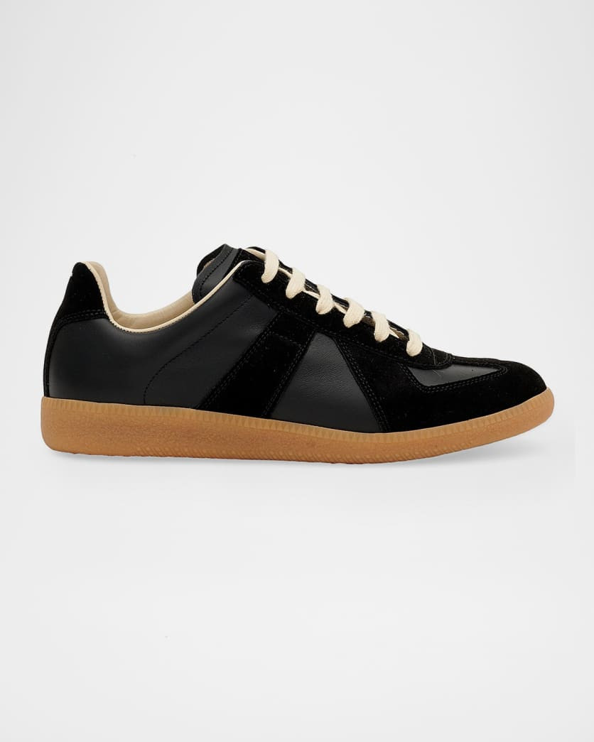 Maison MargielaShoesMaison Margiela SneakersSneakersMaison MargielaReplica Suede & Leather Sneake... | Neiman Marcus
