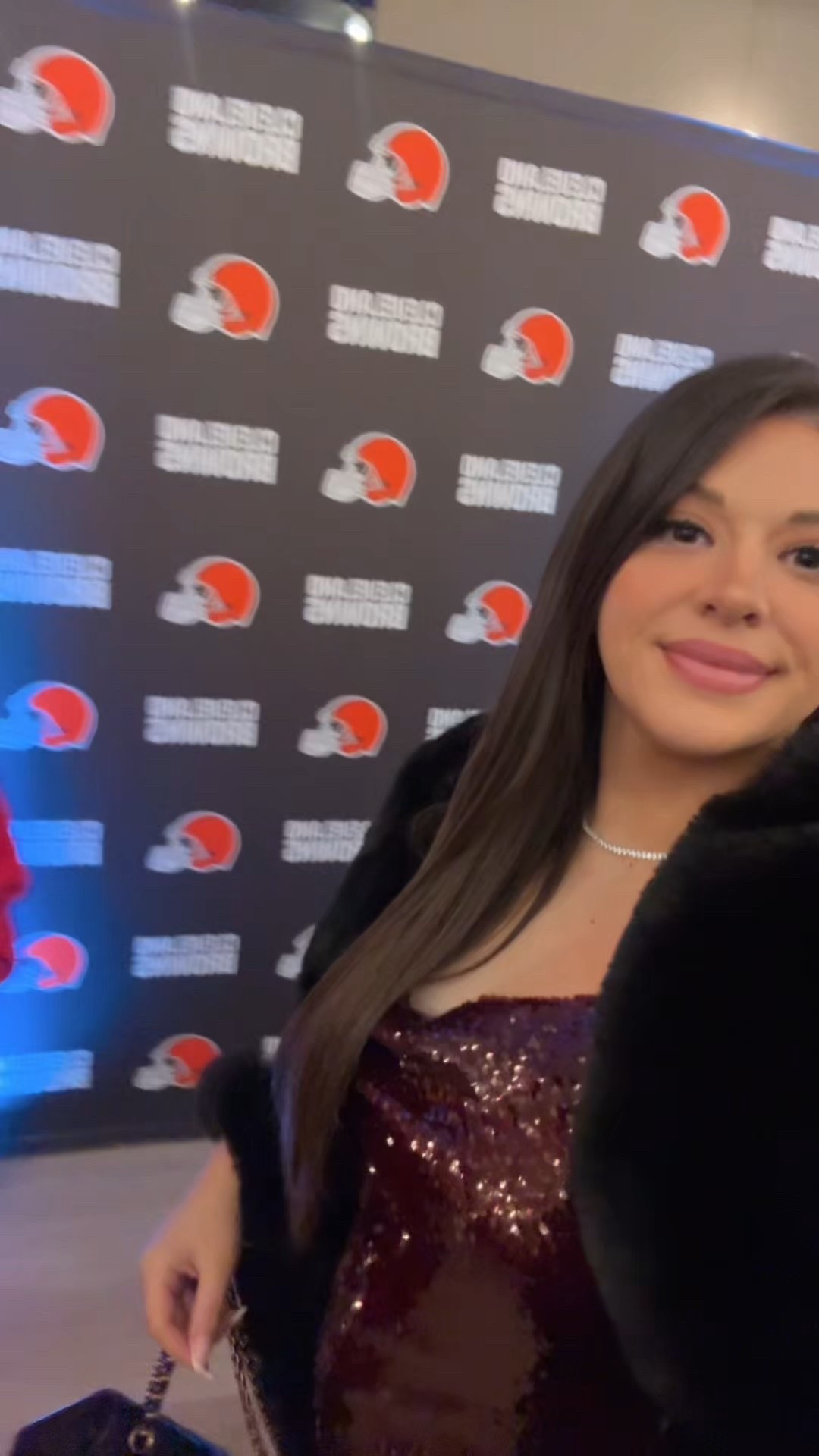 Come to the Cleveland Browns holiday party with me! I got so many compliments on this long burgundy sequin dress and I cannot recommend it enough! 

#LTKHoliday #LTKdayinmylife #LTKSeasonal