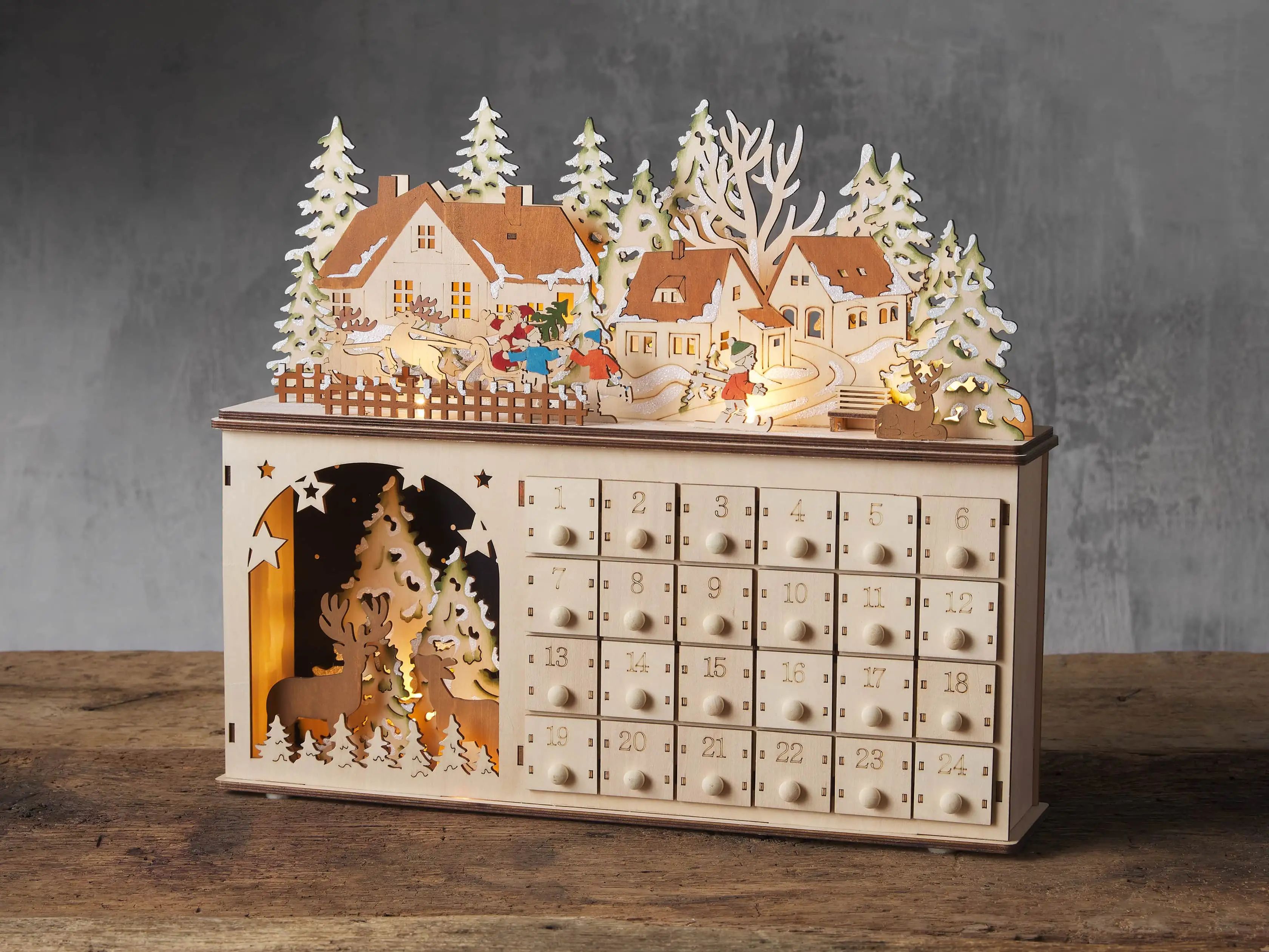 Village Advent Calendar | Arhaus | Arhaus