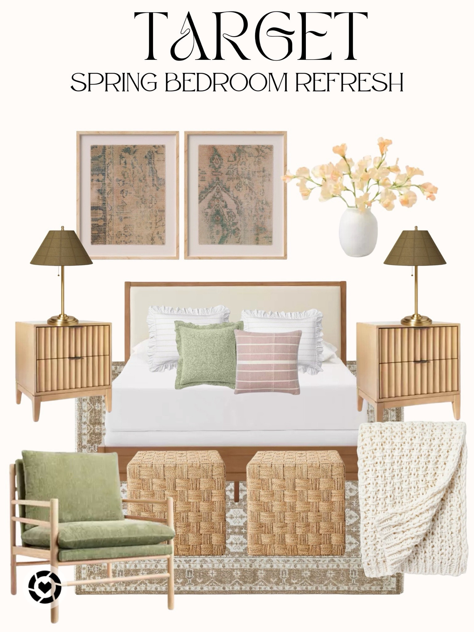 Target spring bedroom refresh 

#LTKxTarget #LTKhome #LTKSeasonal
