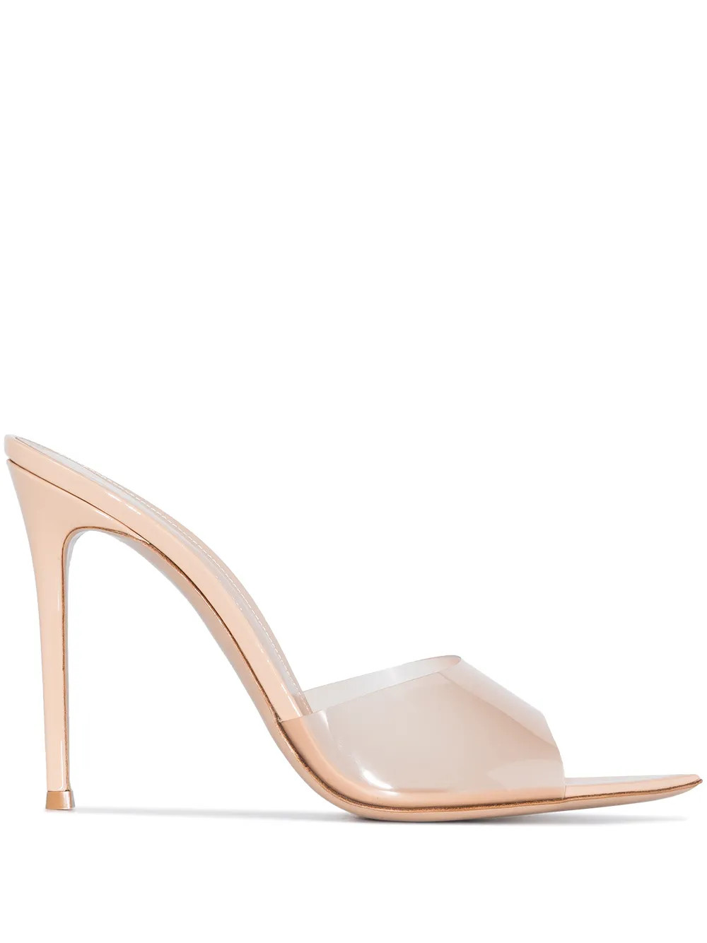 Gianvito Rossi Elle 105mm Mules - Farfetch | Farfetch Global