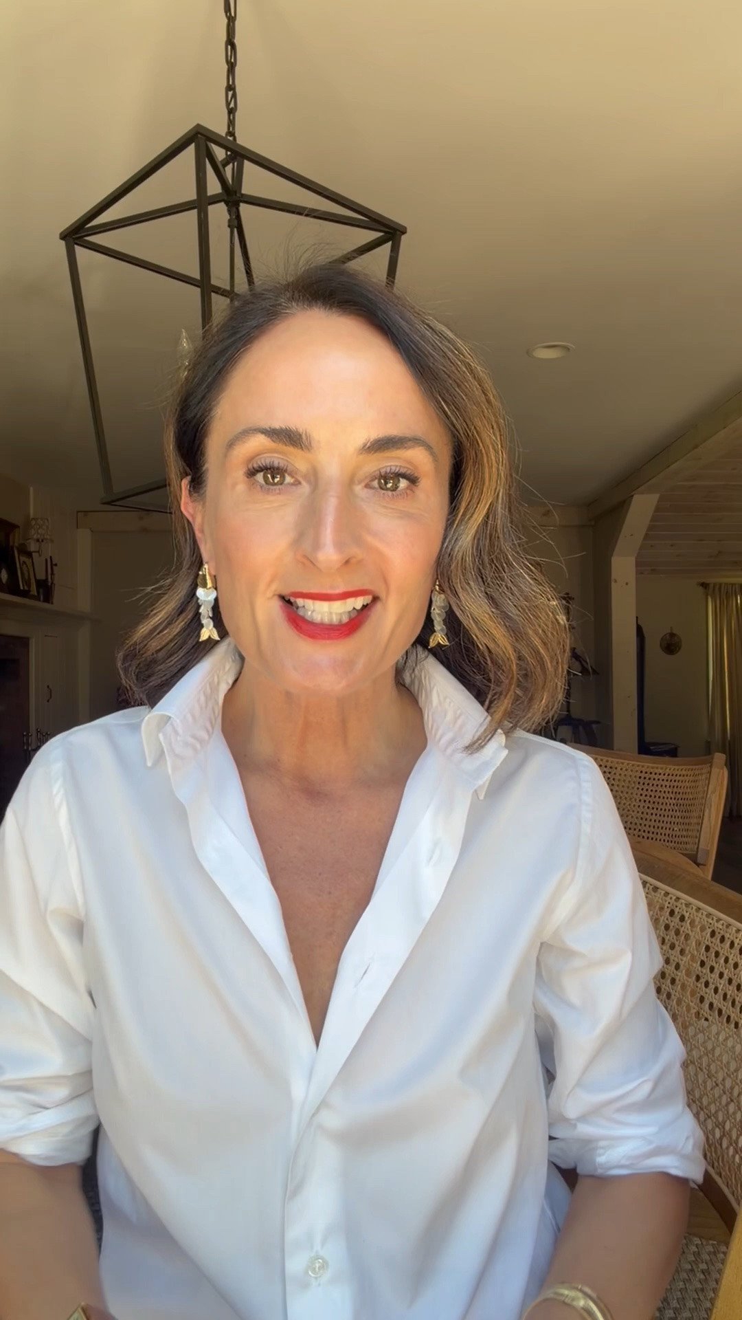 Summer accessories I’m loving. Most under $100. Lipstick is Russian red 💋