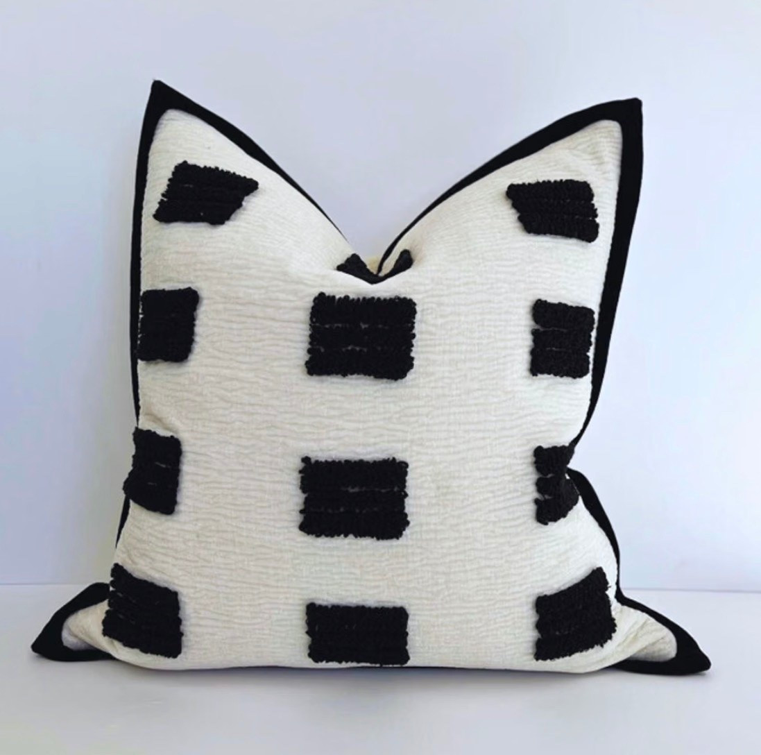 Pillow cover, black and white pillow, graphic pillow

#LTKHome