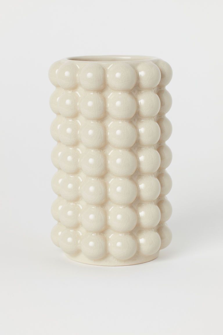 Tall bubbled vase | H&M (UK, MY, IN, SG, PH, TW, HK)