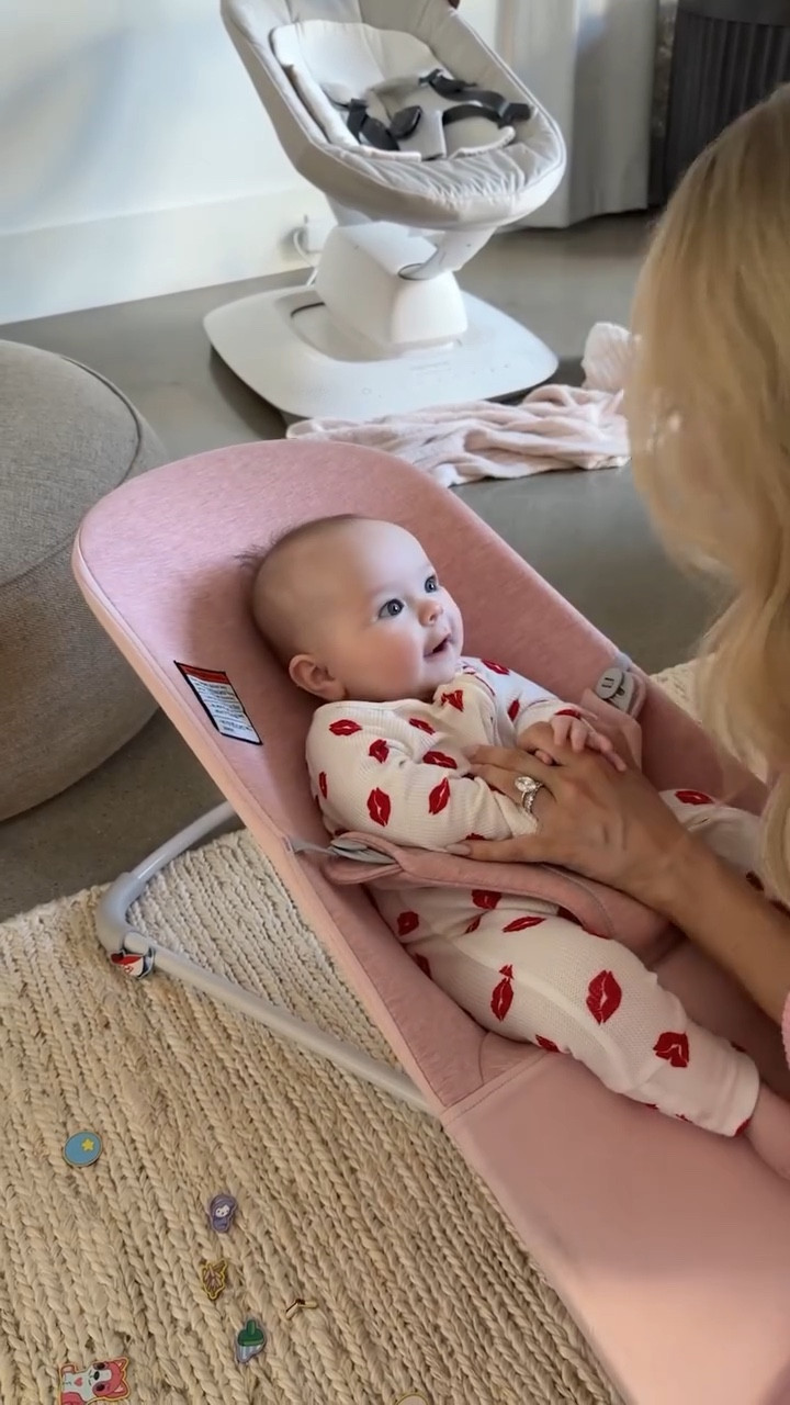Ellie trying to tickle her 😂💗@Caden Lane Valentine’s Day pajamas!

#LTKmomlife #LTKKids #LTKBaby