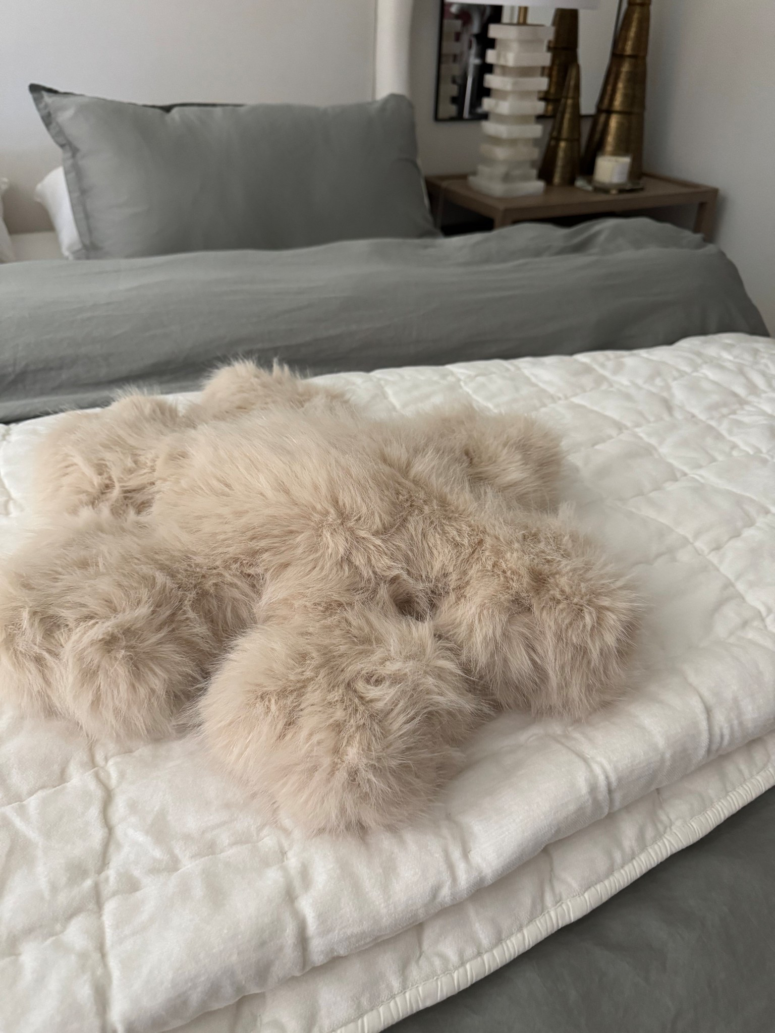 Simple winter bedding🤍❄️

#LTKHome