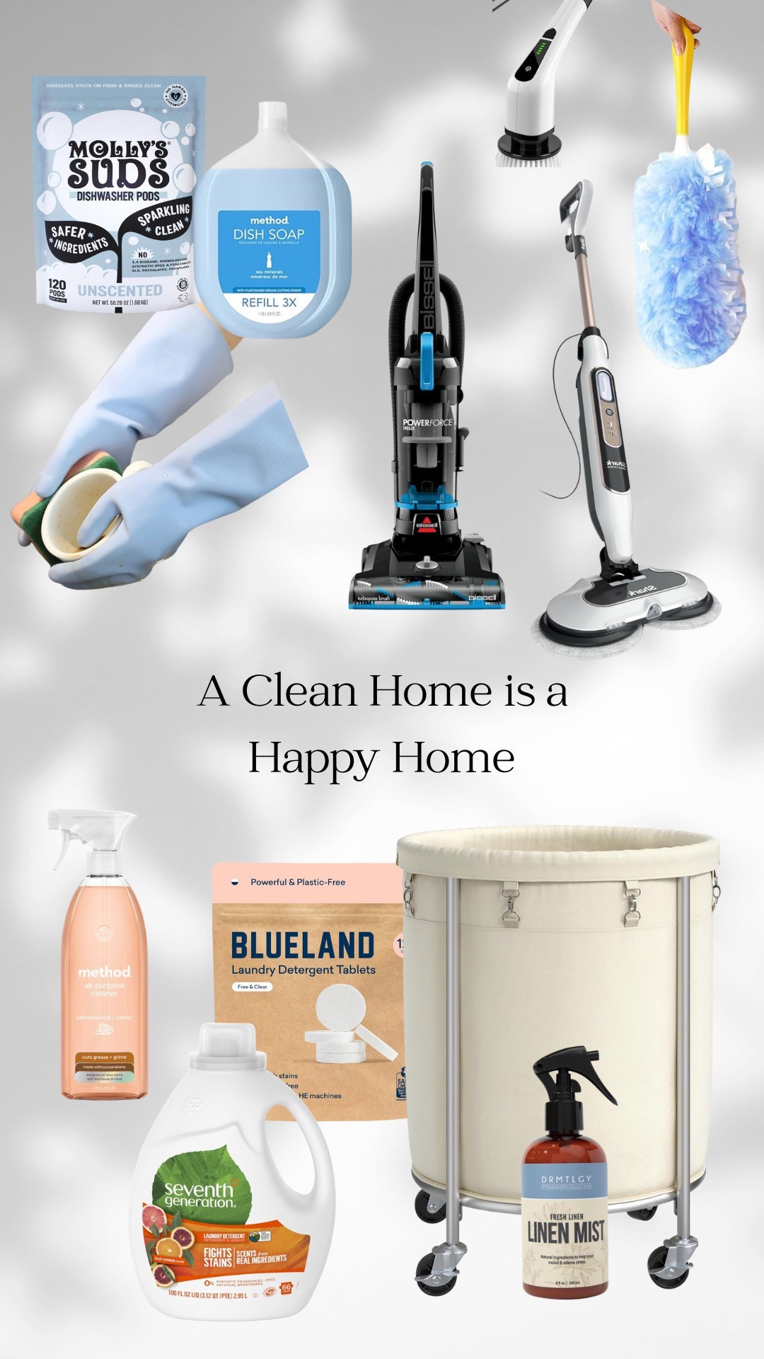 Forever thriving in a clean environment 🧼🧹🧽
Shark steam mop is linked from every retailer because they all put sales on it at different times! 