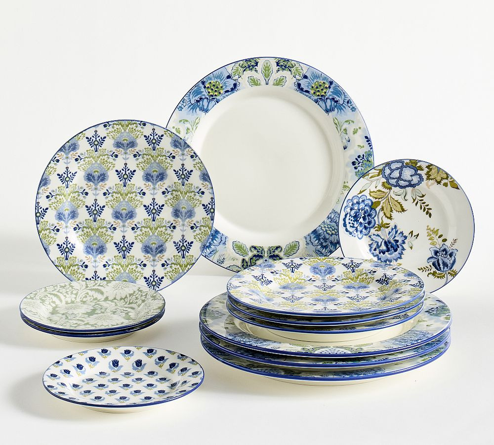 Kravet Arboretum Stoneware Dinnerware Sets | Pottery Barn (US)