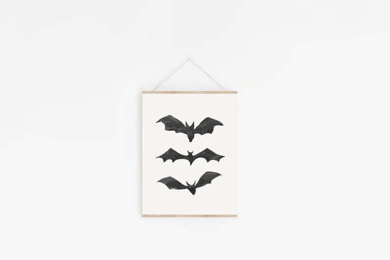HALLOWEEN PRINTABLE WALL Art, Halloween Decor, Bats, Hey Boo, Fall Decor, Decor For Halloween (1)... | Etsy (Global)