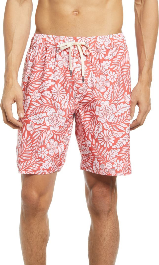 The Anchor Floral Swim Trunks | Nordstrom