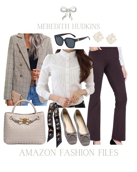 Amazon fashion, women’s fashion, Meredith Hudkins, work outfit, teacher, outfit, preppy, classic, timeless, traditional, spring fashion, winter fashion, women, shoes, ootd, affordable fashion, blazer, vintage, collared blouse, handbag flats, ballet flats, pearl earrings, sunglasses scarf

#LTKstyletip #LTKfindsunder50 #LTKMostLoved