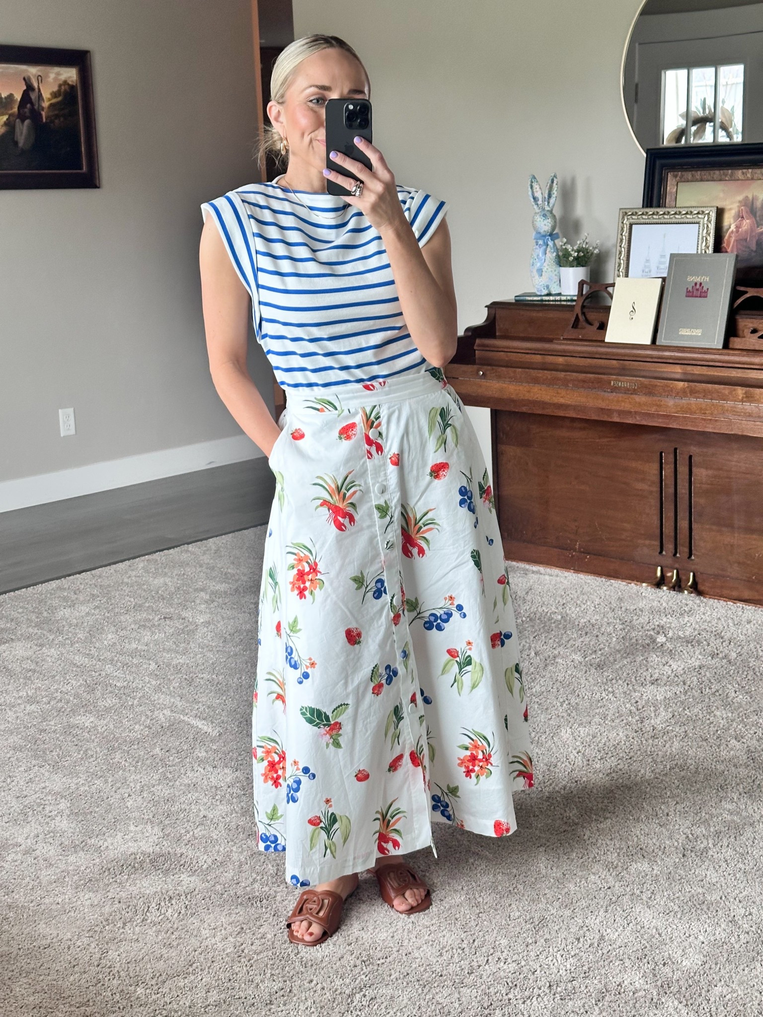 Obsessed with this skirt and shirt so putting them together made the perfect spring outfit!

Both are true to size. Skirt is $50 when you spend $150 on social threads! 

#LTKStyleTip #LTKSeasonal #LTKFindsUnder100