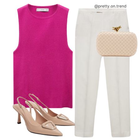 Pink top work styles to casual Friday 

#LTKWorkwear #LTKTravel #LTKItBag