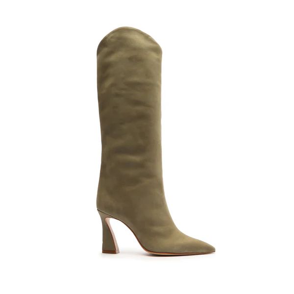 Maryana Flare Nubuck Boot | Schutz Shoes (US)