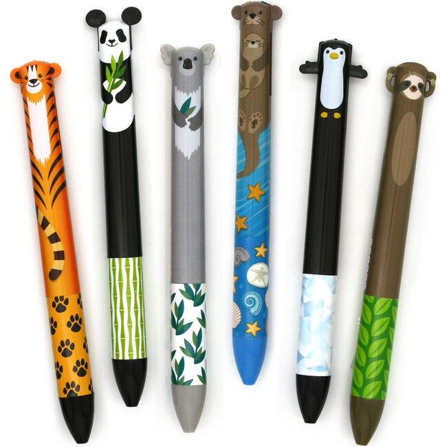 Twice as Nice 2 Click Pens, Cute Creatures | Maisonette