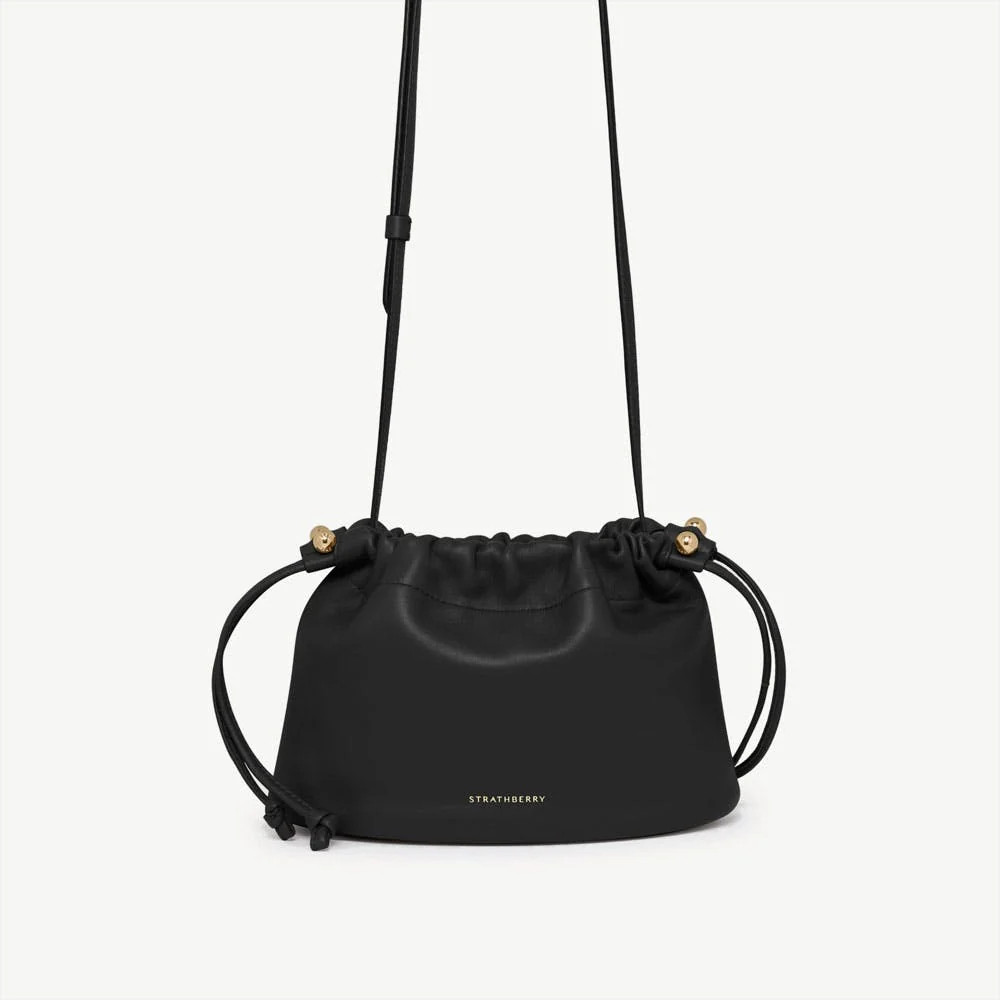 Strathberry - Charlotte Drawstring - Black | Strathberry