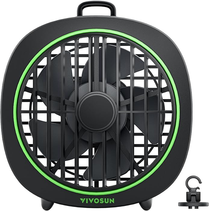 VIVOSUN AeroWave D4, 4” Grow Tent Clip Fan with Detachable Hook, 3-Speed Strong & Quiet Airflow... | Amazon (US)