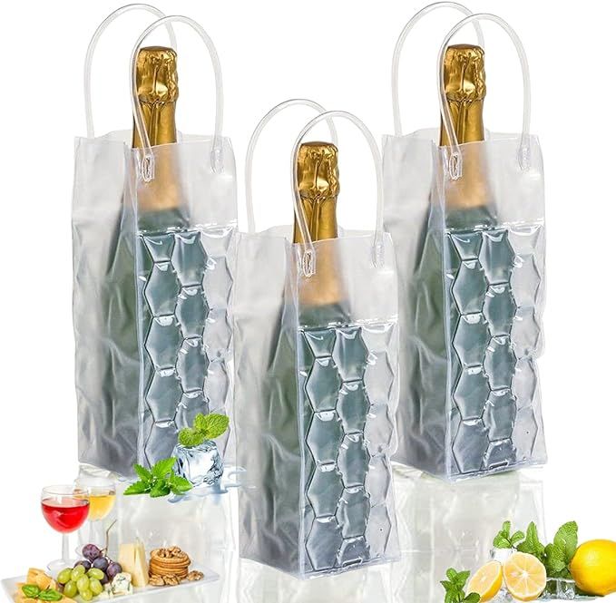 Wine Cooler Sleeve with Protector Instant Cooling and Keeps Your Drink Cold Keep Cool and Chill C... | Amazon (US)