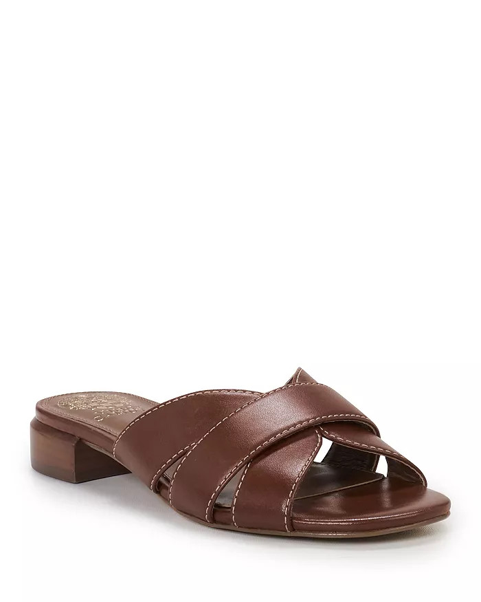 VINCE CAMUTO Women's Maydree Leather Slide Sandals  Back to results -  Shoes - Bloomingdale's | Bloomingdale's (US)