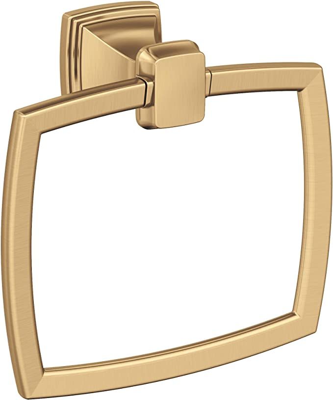 Revitalize Champagne Bronze Traditional 6-13/16 in (173 mm) Length-Towel Ring | Amazon (US)