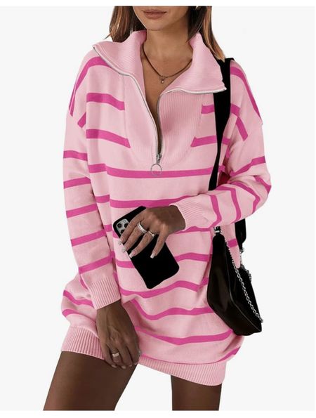 Zip up sweater dress on Amazon 

#LTKU #LTKWorkwear #LTKFindsUnder50