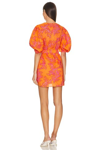 Pia Dress in Coral Reef Grande | Revolve Clothing (Global)