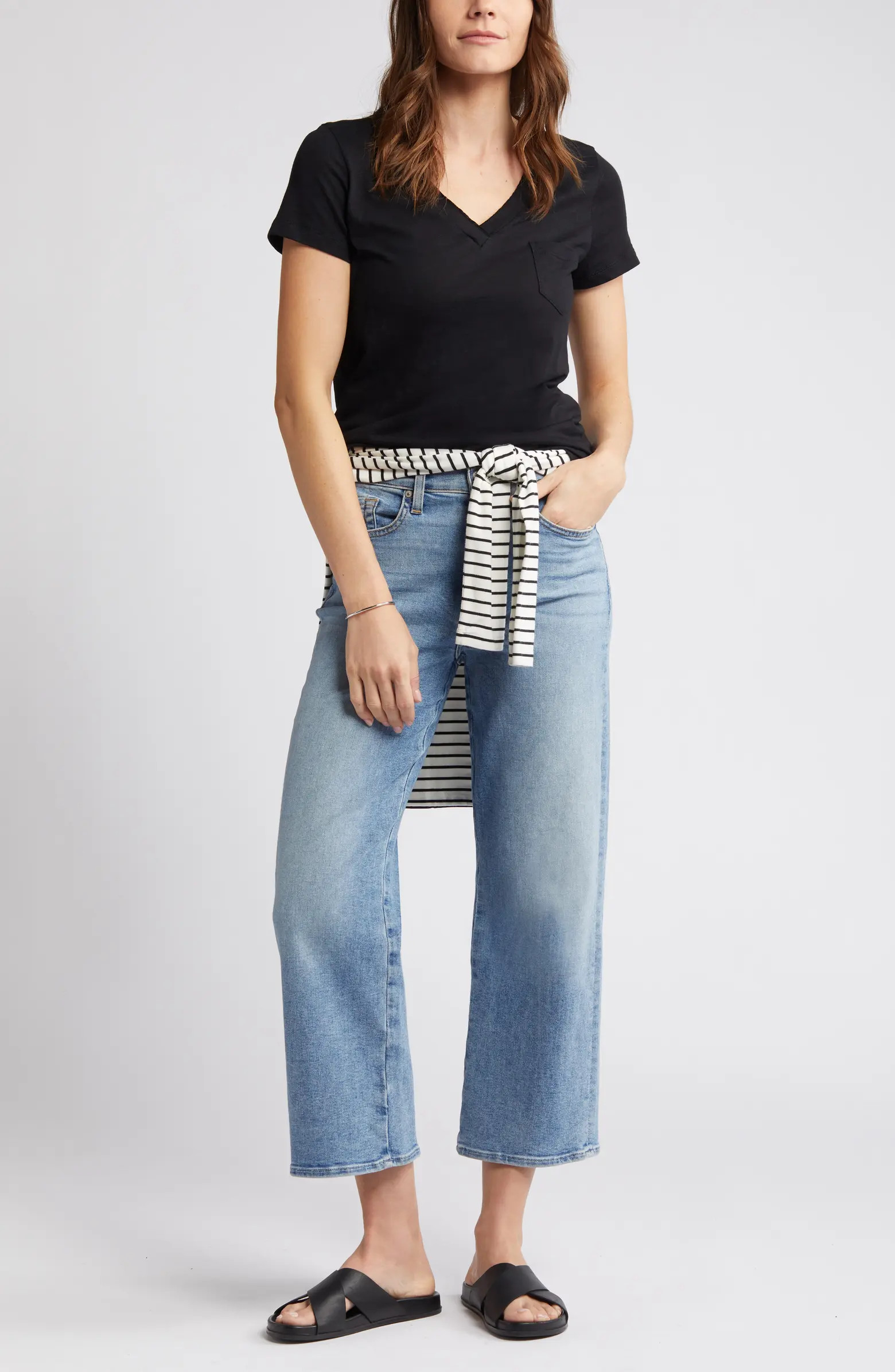 V-Neck Short Sleeve Pocket T-Shirt | Nordstrom