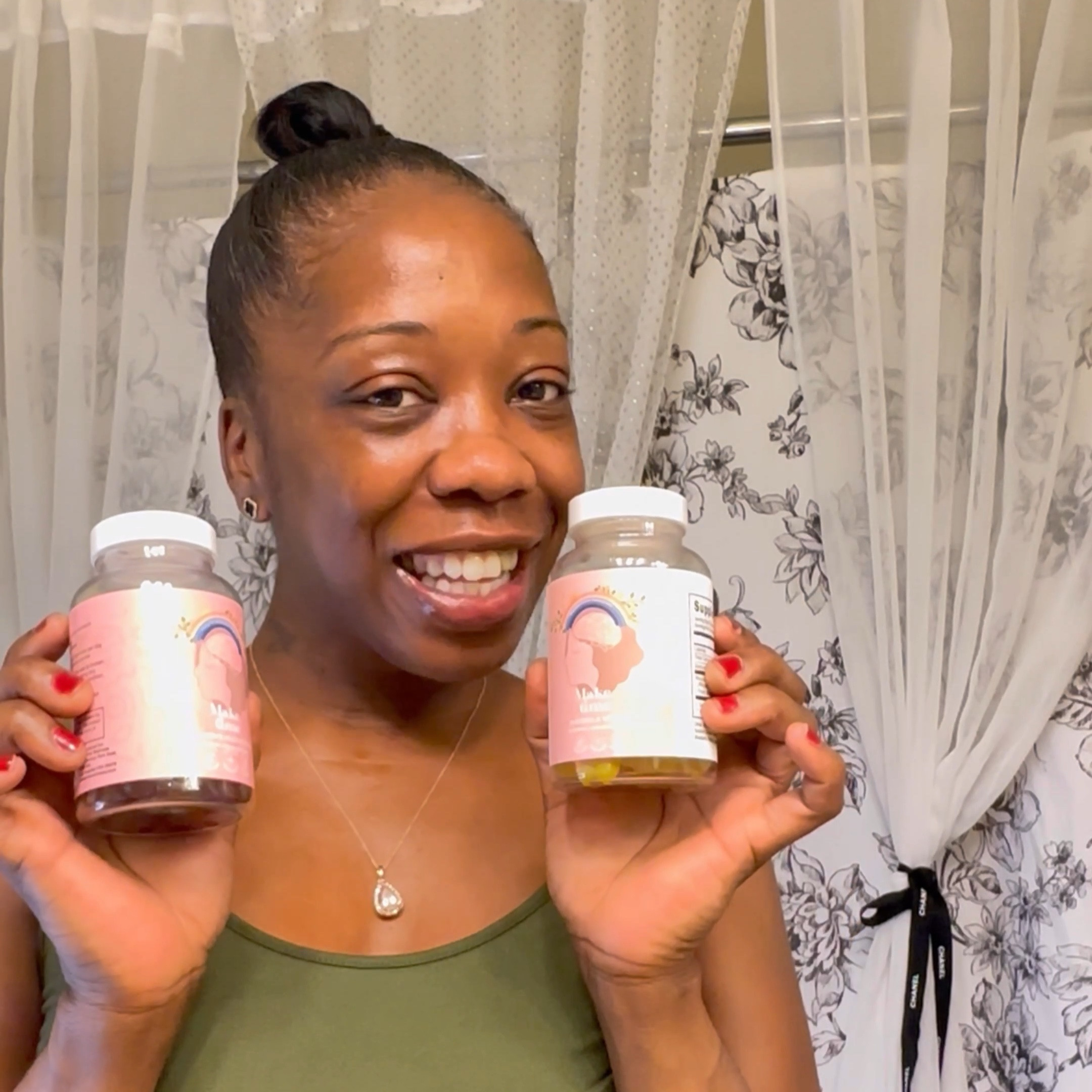 Got Style? Got Vitamins?
..
Waking up in the morning is such a wonderful gift, but some days I have to force myself out of bed due to a lack of energy. Finding motivation can be a challenge, but it's all part of life's adventure!
.
With a bustling lifestyle as a mother, entrepreneur, and so much more, I strive to find ways to nourish my body and unlock its full potential.
.
After trying several multivitamins  @maketimewellness  is number one on my list . 
.
Helps with my energy lever 
Helps with my stress and anxiety
I get my daily dose of essential vitamins and minerals  and the taste is tasting 🤗

#LTKFamily #LTKFitness #LTKBeauty