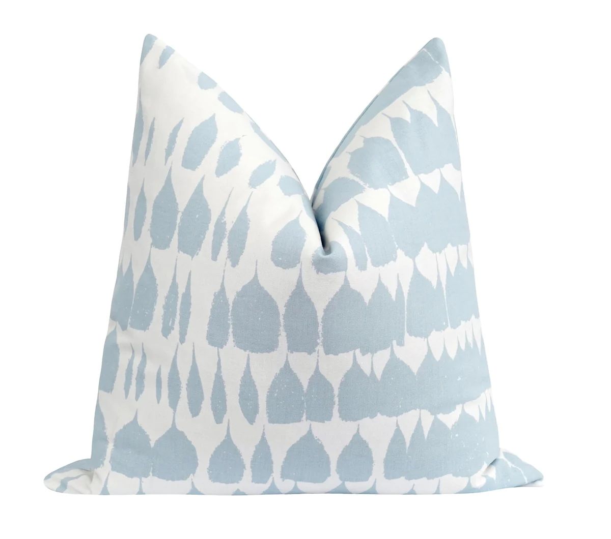 Queen of Spain Sky Blue Throw Pillow | Land of Pillows