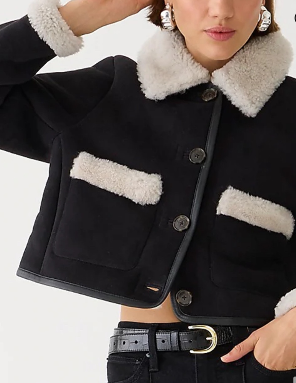 Adore this sherpa jacket! Can’t wait until it’s in stock. 

#LTKGiftGuide #LTKstyletip #LTKSeasonal
