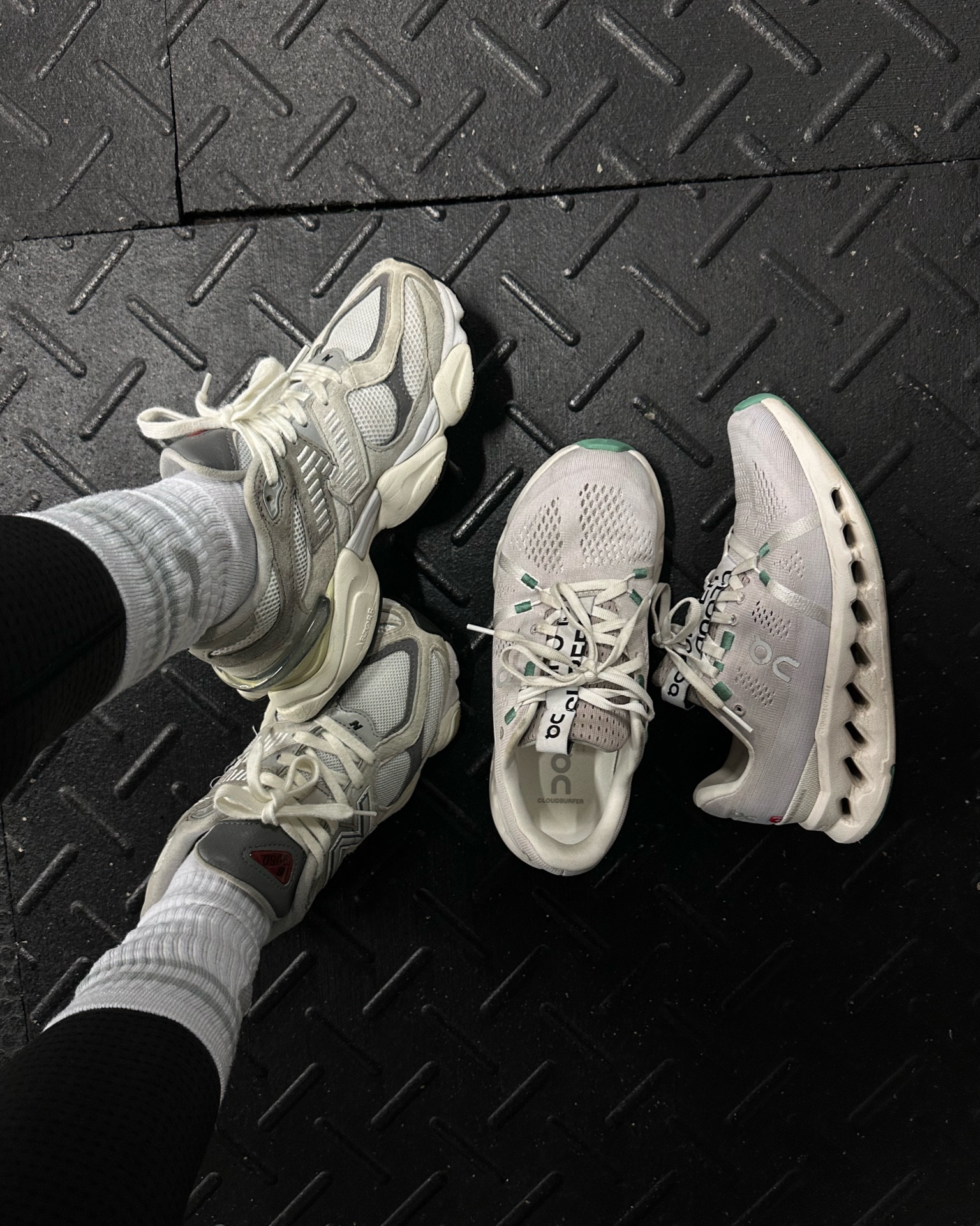 one to lift 💪 one to runnn 🏃🏻‍♀️🤍

#LTKFitness #LTKShoeCrush