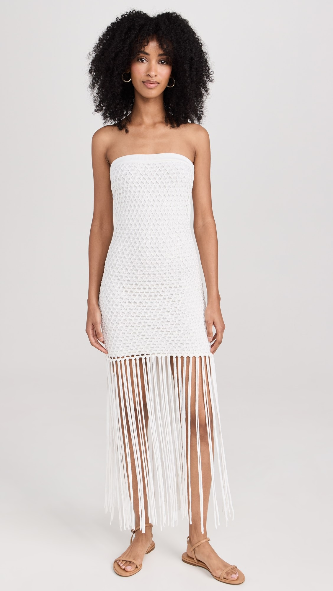 Vanessa Strapless Fringe Dress | Shopbop