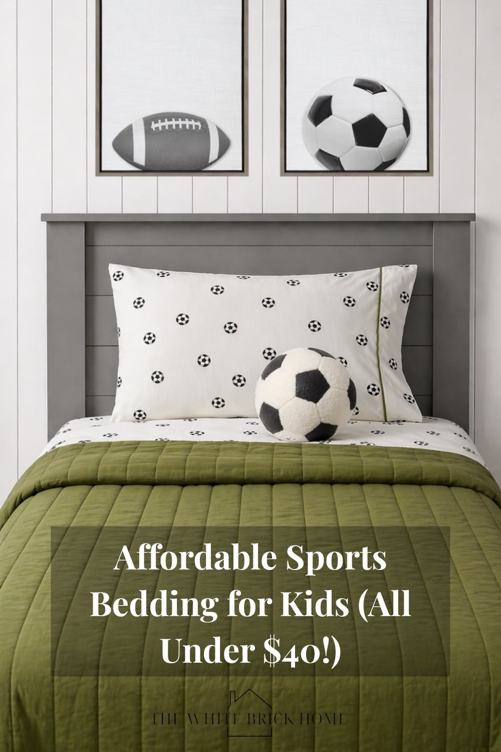 Game day style of less - score this sporty bedding from Target, a great affordable and fun bedding option. 
🖤🖤
Bedding, kids bedding, sheet, sheet sets, kids bedding, target, target home, target kids bedroom, target kids bedding, boys room, boys bedroom, boys room bedding, boys room quilt, boys room bed, boys room design ideas, boys room decor ideas, boys room finds, soccer bedroom, soccer themed room, boys room soccer, sports themed bedroom, sports bedroom design ideas, kids room design, football bedroom, baseball bedroom, toddler boy bedroom, twin bed, twin bedding, bedroom, bed, kids bed, target bedroom kids 


#LTKSeasonal #LTKKids #LTKHome