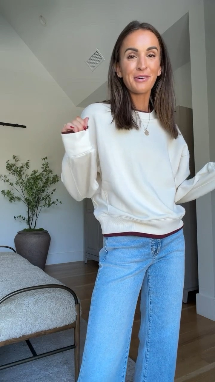 One of my fave aerie sweaters is 50% off rn!! 🤍