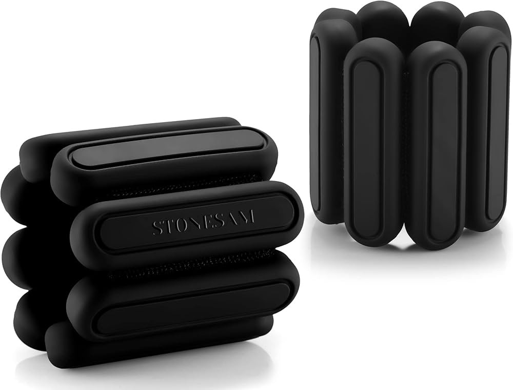 Adjustable Wrist & Ankle Weight-Set of 2 (1lb), Wearable Wrist Bracelets for Yoga, Dance, Barre, ... | Amazon (US)